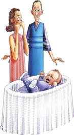 purple crying